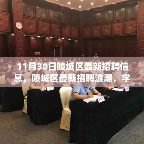 陵城区最新招聘浪潮，学习变化，把握黄金机会，自信成就梦想，迎接未来招聘机遇！