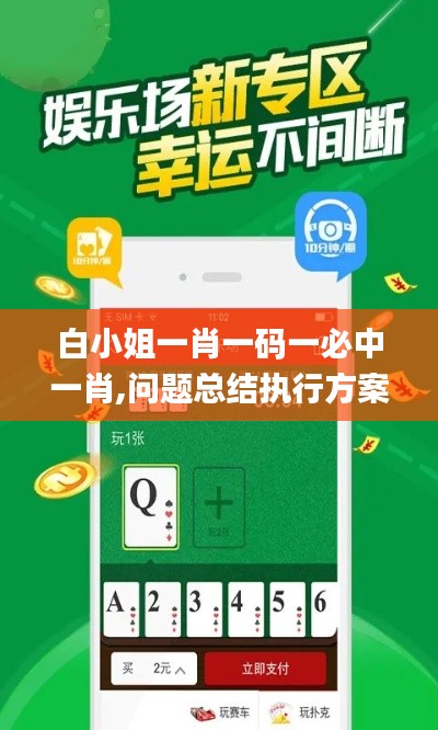 白小姐一肖一码一必中一肖,问题总结执行方案_ios5.701