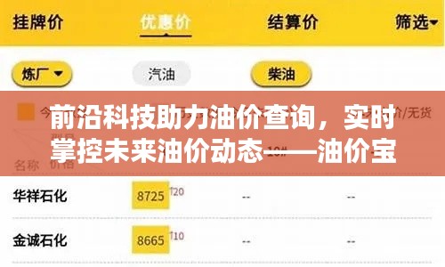 实时油价查询掌控未来,油价宝软件全新升级体验助力油价预测分析