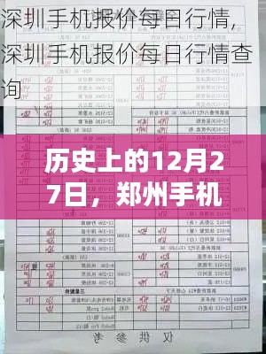 郑州手机批发实时报价查询,历史日期下的市场动态