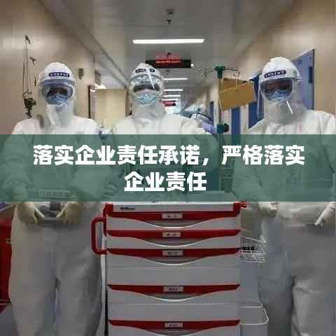 落实企业责任承诺,严格落实企业责任