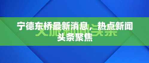 宁德东桥最新消息，热点新闻头条聚焦