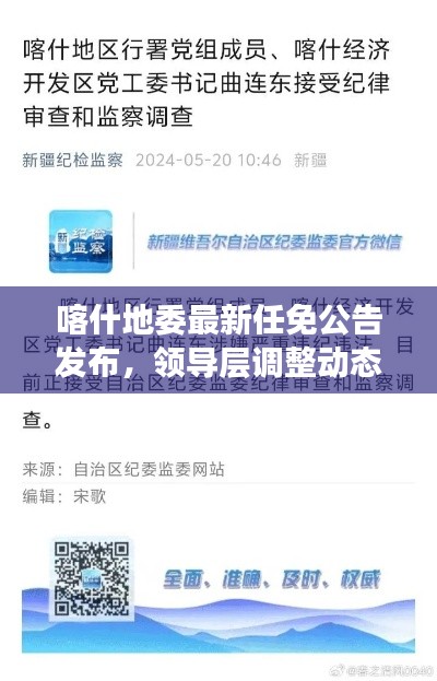 喀什地委最新任免公告发布,领导层调整动态,重磅揭晓!