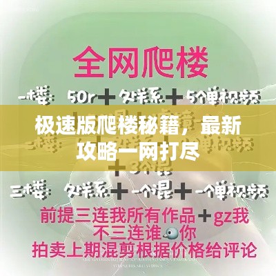 极速版爬楼秘籍,最新攻略一网打尽