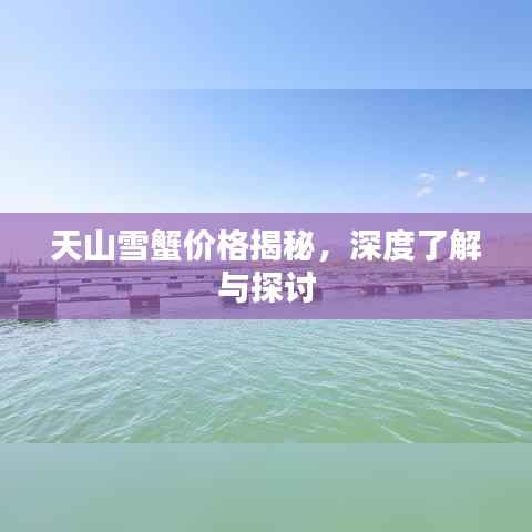 天山雪蟹价格揭秘，深度了解与探讨