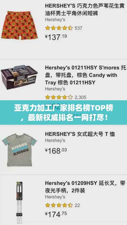 亚克力加工厂家排名榜TOP榜,最新权威排名一网打尽!